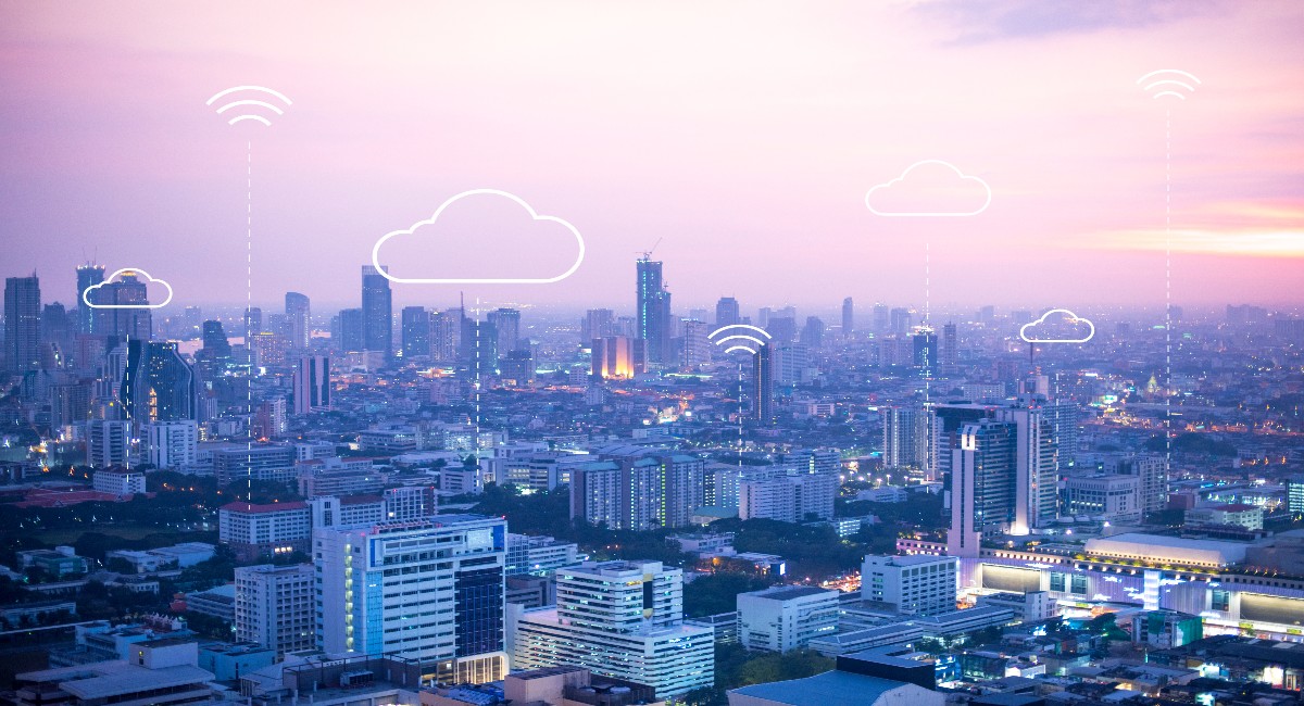 serverless cloud providers in a crowded city